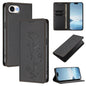 Cute Cats Embossed Magnetic RFID Vegan Leather Phone Case, For iPhone 17e / 16e, For iPhone 17 Pro Max