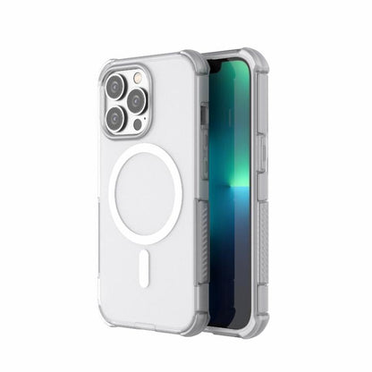 Skin-friendly Magnetic PC + TPU Hybrid Shockproof Phone Case, For iPhone 14 Pro Max, For iPhone 13 Pro Max, For iPhone 13 Pro