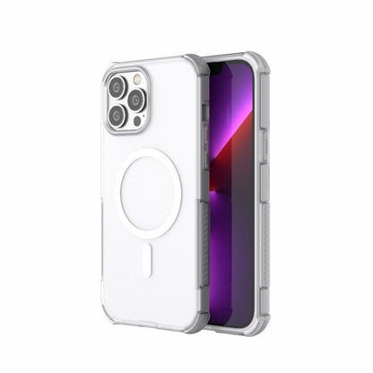 Skin-friendly Magnetic PC + TPU Hybrid Shockproof Phone Case, For iPhone 14 Pro Max, For iPhone 13 Pro Max, For iPhone 13 Pro
