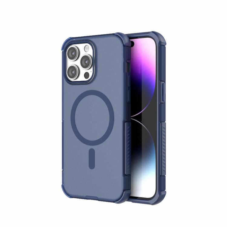 Skin-friendly Magnetic PC + TPU Hybrid Shockproof Phone Case, For iPhone 14 Pro Max, For iPhone 13 Pro Max, For iPhone 13 Pro