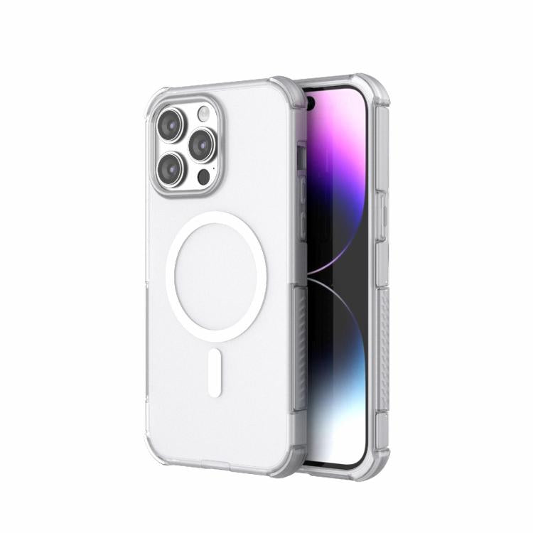 Skin-friendly Magnetic PC + TPU Hybrid Shockproof Phone Case, For iPhone 14 Pro Max, For iPhone 13 Pro Max, For iPhone 13 Pro