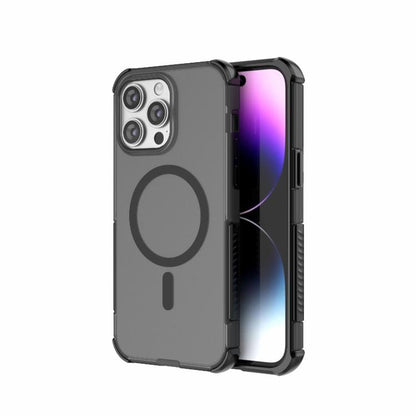 Skin-friendly Magnetic PC + TPU Hybrid Shockproof Phone Case, For iPhone 14 Pro Max, For iPhone 13 Pro Max, For iPhone 13 Pro