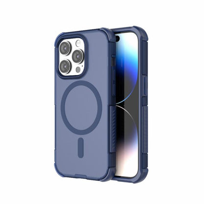 Skin-friendly Magnetic PC + TPU Hybrid Shockproof Phone Case, For iPhone 15 Pro Max, For iPhone 15 Pro, For iPhone 14 Plus / 15 Plus, For iPhone 14 Pro