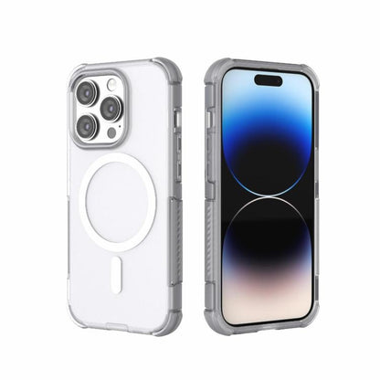 Skin-friendly Magnetic PC + TPU Hybrid Shockproof Phone Case, For iPhone 15 Pro Max, For iPhone 15 Pro, For iPhone 14 Plus / 15 Plus, For iPhone 14 Pro