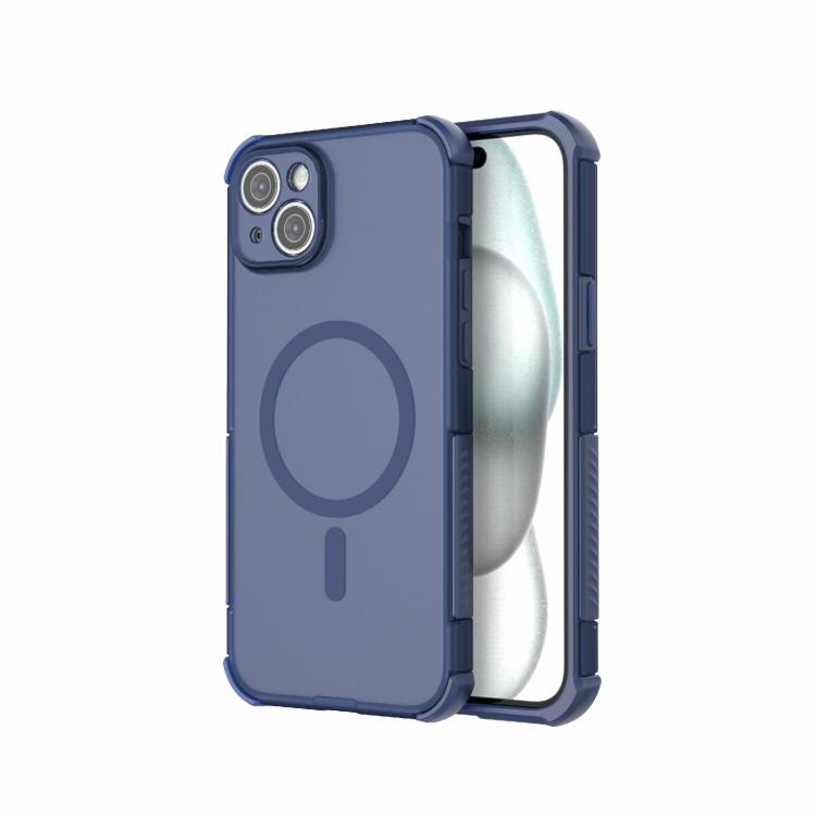 Skin-friendly Magnetic PC + TPU Hybrid Shockproof Phone Case, For iPhone 15 Pro Max, For iPhone 15 Pro, For iPhone 14 Plus / 15 Plus, For iPhone 14 Pro