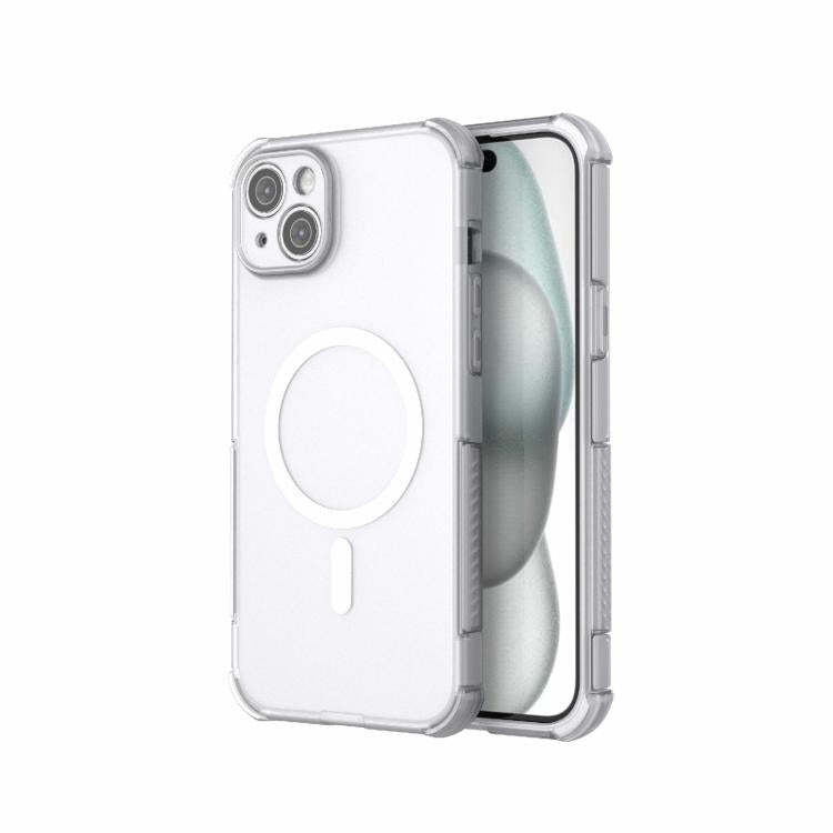 Skin-friendly Magnetic PC + TPU Hybrid Shockproof Phone Case, For iPhone 15 Pro Max, For iPhone 15 Pro, For iPhone 14 Plus / 15 Plus, For iPhone 14 Pro
