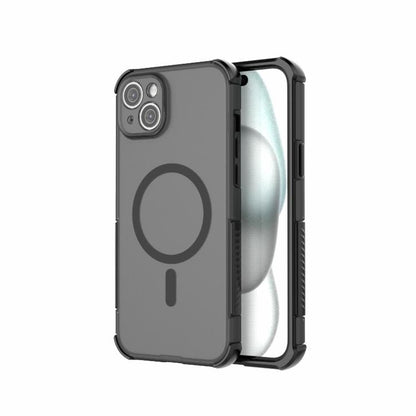 Skin-friendly Magnetic PC + TPU Hybrid Shockproof Phone Case, For iPhone 15 Pro Max, For iPhone 15 Pro, For iPhone 14 Plus / 15 Plus, For iPhone 14 Pro