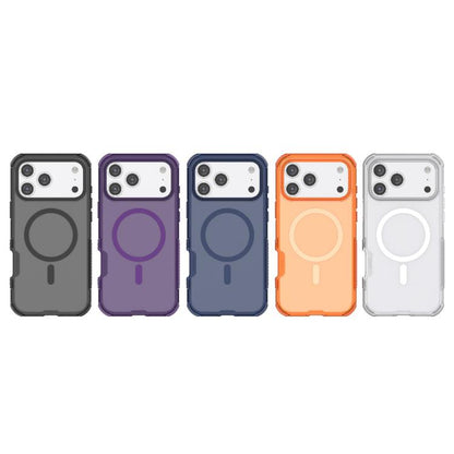 Skin-friendly Magnetic PC + TPU Hybrid Shockproof Phone Case, For iPhone 17 Pro Max, For iPhone 17 Pro, For iPhone 17, For iPhone Air