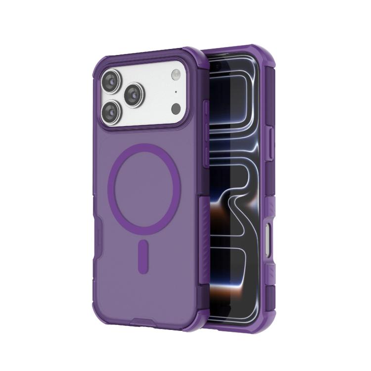 Skin-friendly Magnetic PC + TPU Hybrid Shockproof Phone Case, For iPhone 17 Pro Max, For iPhone 17 Pro, For iPhone 17, For iPhone Air