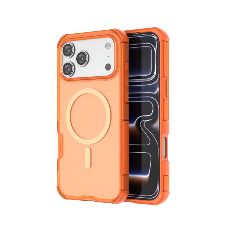 Skin-friendly Magnetic PC + TPU Hybrid Shockproof Phone Case, For iPhone 17 Pro Max, For iPhone 17 Pro, For iPhone 17, For iPhone Air