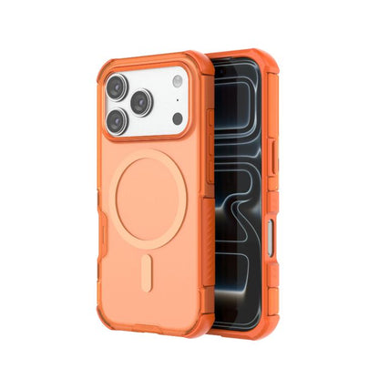 Skin-friendly Magnetic PC + TPU Hybrid Shockproof Phone Case, For iPhone 17 Pro Max, For iPhone 17 Pro, For iPhone 17, For iPhone Air