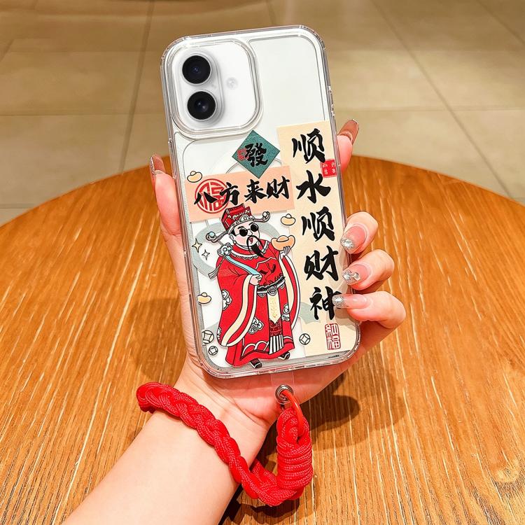 Horse Year Acrylic Magnetic Full Coverage Phone Case with Lanyard, For iPhone 17 Pro Max, For iPhone 17 Pro, For iPhone 17, For iPhone Air