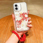 Horse Year Acrylic Magnetic Full Coverage Phone Case with Lanyard, For iPhone 17 Pro Max, For iPhone 17 Pro, For iPhone 17, For iPhone Air
