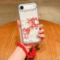 Horse Year Acrylic Magnetic Full Coverage Phone Case with Lanyard, For iPhone 17 Pro Max, For iPhone 17 Pro, For iPhone 17, For iPhone Air