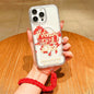 Horse Year Acrylic Magnetic Full Coverage Phone Case with Lanyard, For iPhone 13 Pro Max, For iPhone 13 Pro, For iPhone 13, For iPhone 12
