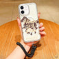 Horse Year Acrylic Magnetic Full Coverage Phone Case with Lanyard, For iPhone 13 Pro Max, For iPhone 13 Pro, For iPhone 13, For iPhone 12