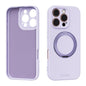 ABEEL Skin-friendly Feel Magnetic Liquid Silicone Phone Case with Holder, For iPhone 16 Pro, For iPhone 16