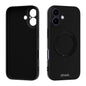 ABEEL Skin-friendly Feel Magnetic Liquid Silicone Phone Case with Holder, For iPhone 17 Pro Max, For iPhone 17 Pro, For iPhone 17, For iPhone 16 Pro Max