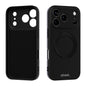 ABEEL Skin-friendly Feel Magnetic Liquid Silicone Phone Case with Holder, For iPhone 17 Pro Max, For iPhone 17 Pro, For iPhone 17, For iPhone 16 Pro Max