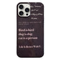 Painted Pattern PC Phone Case, For iPhone 17 Pro Max