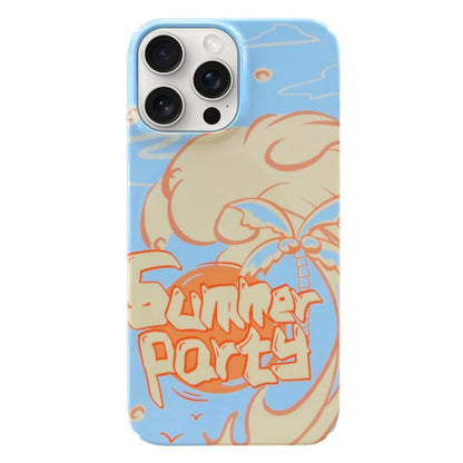 Painted Pattern PC Phone Case, For iPhone 17 Pro