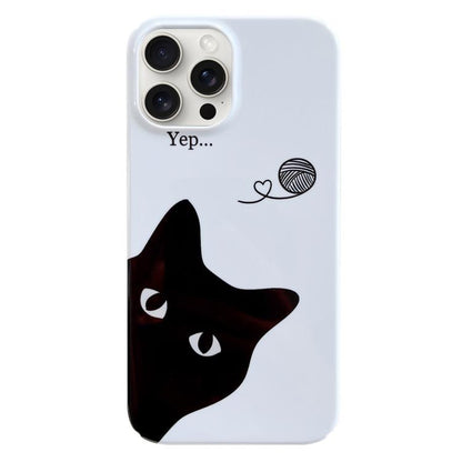 Painted Pattern PC Phone Case, For iPhone 17 Pro