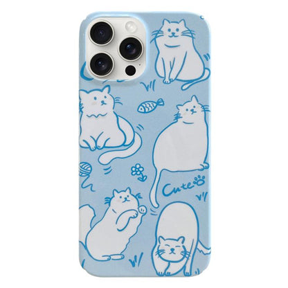 Painted Pattern PC Phone Case, For iPhone 17 Pro