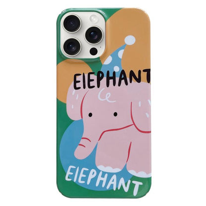 Painted Pattern PC Phone Case, For iPhone 17 Pro
