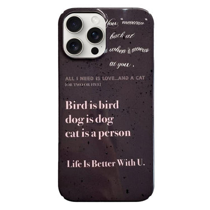 Painted Pattern PC Phone Case, For iPhone 17 Pro