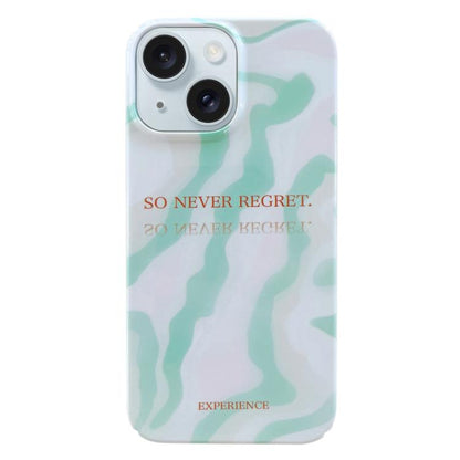 Painted Pattern PC Phone Case, For iPhone 17