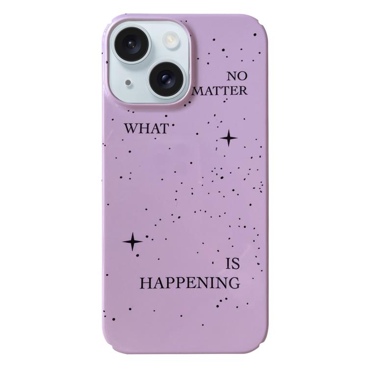 Painted Pattern PC Phone Case, For iPhone 17
