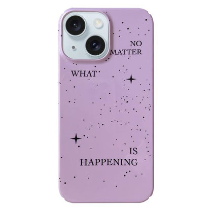 Painted Pattern PC Phone Case, For iPhone 17