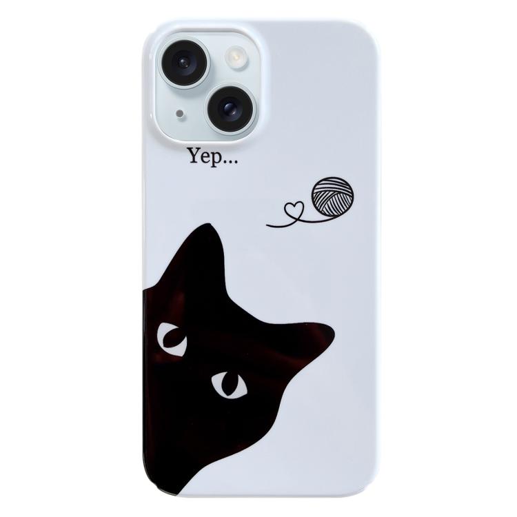 Painted Pattern PC Phone Case, For iPhone 17