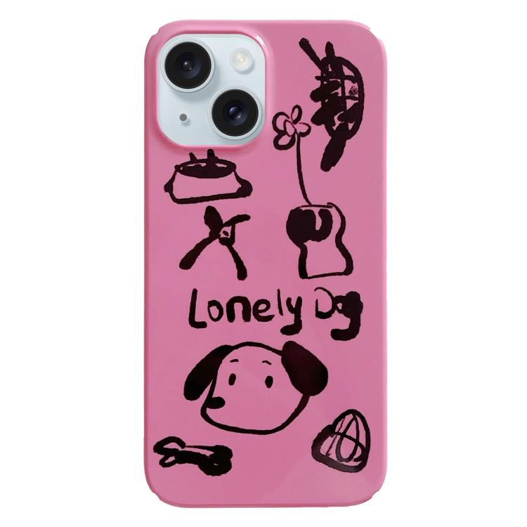 Painted Pattern PC Phone Case, For iPhone 17