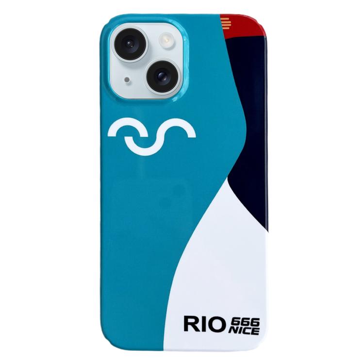 Painted Pattern PC Phone Case, For iPhone 17