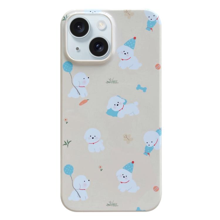 Painted Pattern PC Phone Case, For iPhone 17