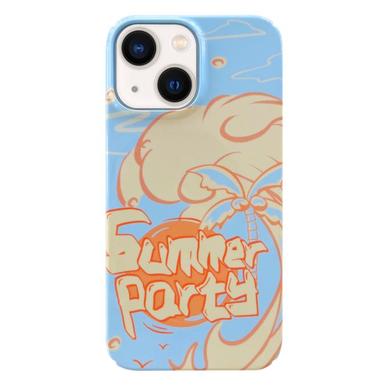 Painted Pattern PC Phone Case, For iPhone 16 Plus