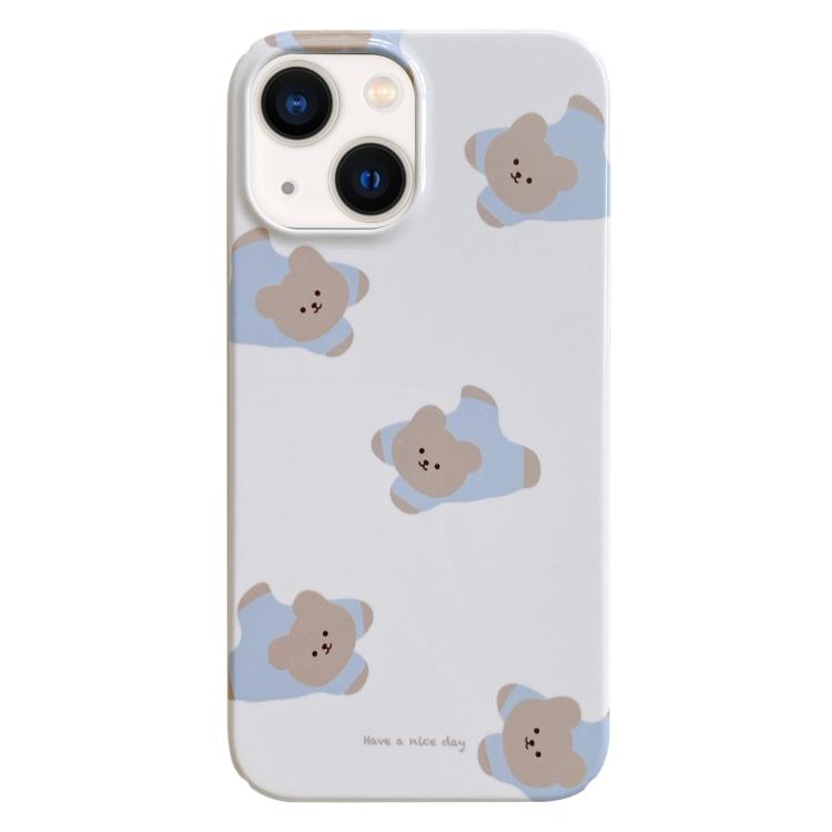Painted Pattern PC Phone Case, For iPhone 16 Plus