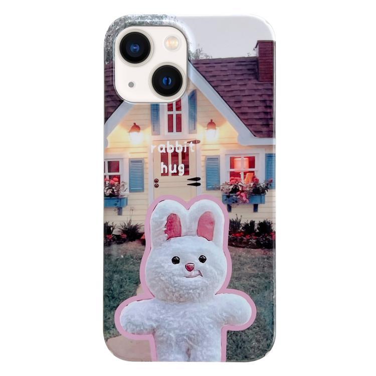 Painted Pattern PC Phone Case, For iPhone 16