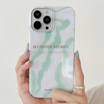 Painted Pattern PC Phone Case, For iPhone 16