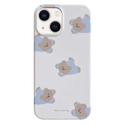 Painted Pattern PC Phone Case, For iPhone 16