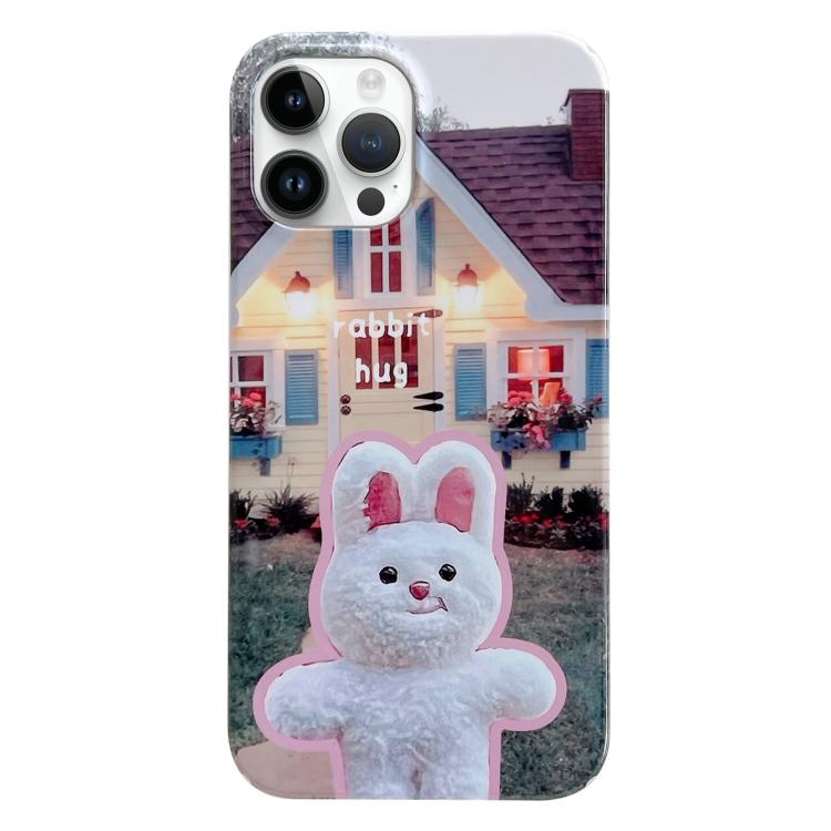 Painted Pattern PC Phone Case, For iPhone 16 Pro
