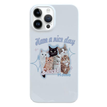 Painted Pattern PC Phone Case, For iPhone 16 Pro