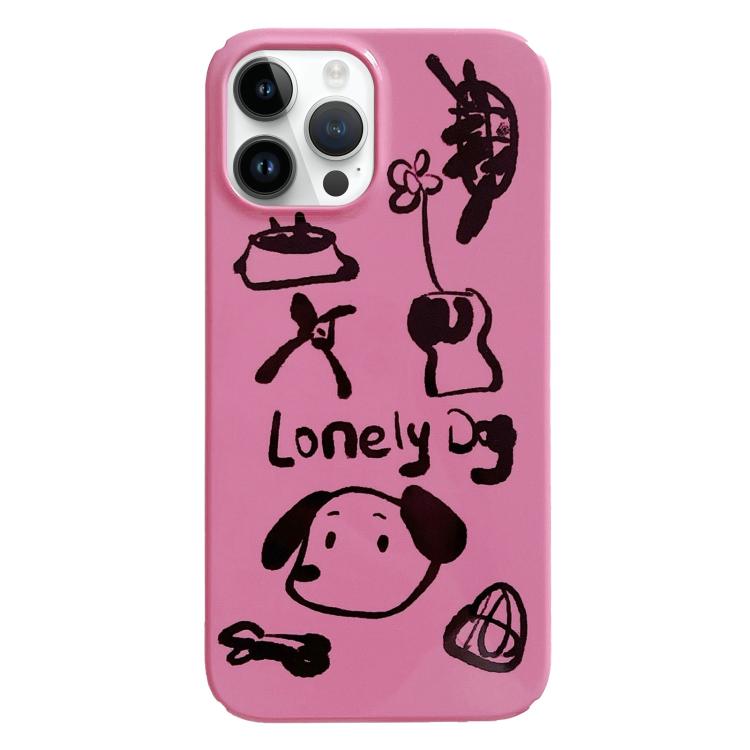 Painted Pattern PC Phone Case, For iPhone 16 Pro