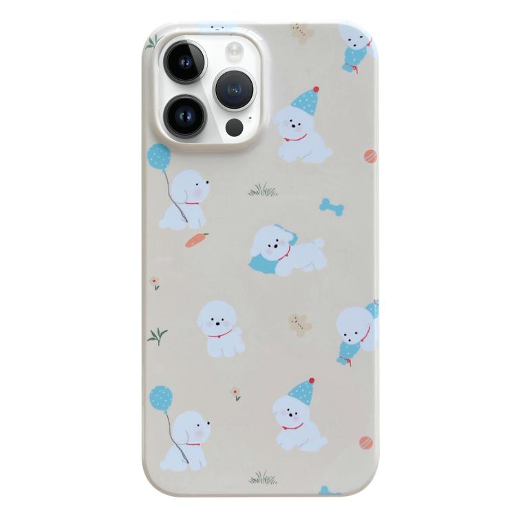 Painted Pattern PC Phone Case, For iPhone 16 Pro