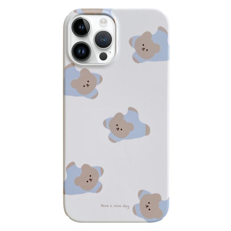 Painted Pattern PC Phone Case, For iPhone 16 Pro