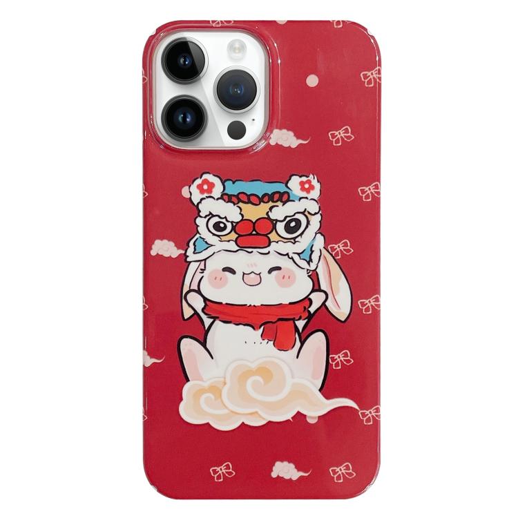 Painted Pattern PC Phone Case, For iPhone 16 Pro