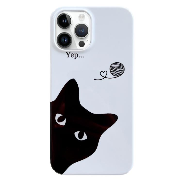Painted Pattern PC Phone Case, For iPhone 16 Pro Max