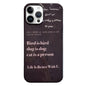 Painted Pattern PC Phone Case, For iPhone 16 Pro Max