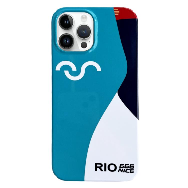 Painted Pattern PC Phone Case, For iPhone 16 Pro Max